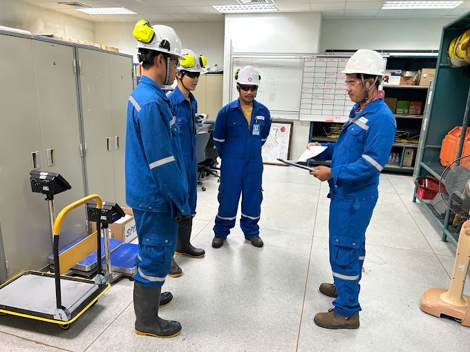 Engineers Reviewing Plans